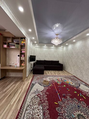 снять квартиру на долгий срок в бишкеке ок: 2 комнаты, 64 м², Элитка, 4 этаж, Евроремонт