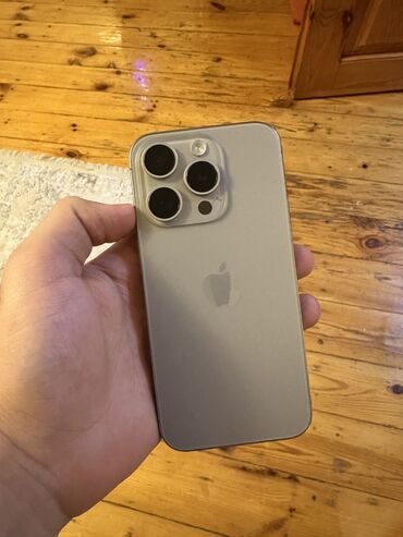 ayfon 15 pro qiymeti: IPhone 15 Pro, 128 GB, Natural Titanium, Face ID