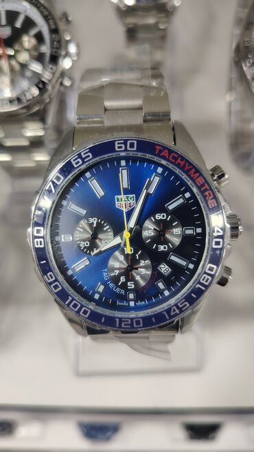 Qol saatları: Yeni, Qol saatı, Tag Heuer, rəng - Gümüşü — 3