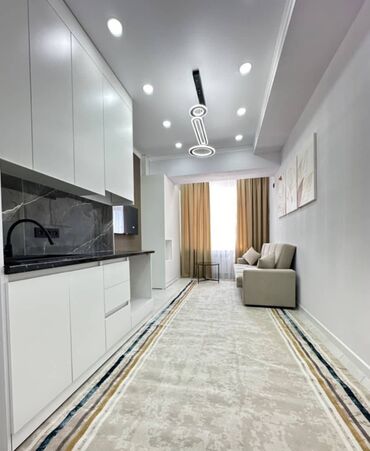 магистраль алматинка: 2 комнаты, 43 м², Элитка, 3 этаж, Дизайнерский ремонт
