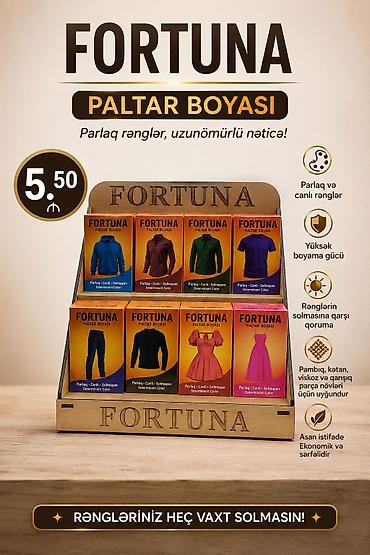 tap az paltar boyası: FORTUNA Paltar Boyası Parlaq rənglər, uzunömürlü nəticə! - Parlaq və — 1