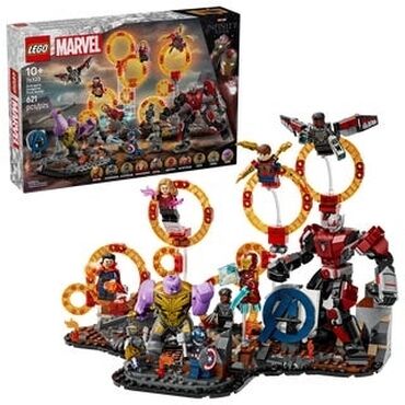Игрушки: Lego Marvel 76323 Мстители: Финал Финальная битва, рекомендованный