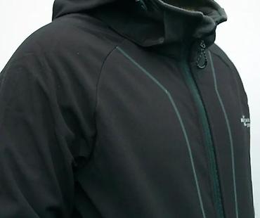 Jakne za prelazni period: Muška softshell jakna Mountain X Spirit – crna - Materijal: softshell — 11