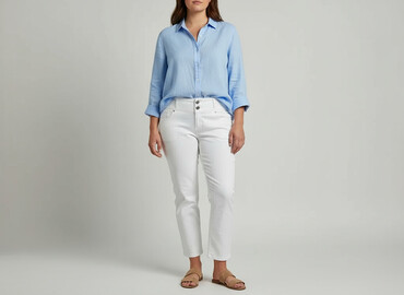krótkie spodenki ciążowe allegro: Material trousers for women, size XL