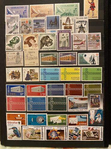 Markalar: Tək tək markalar 1 manat, bloklar 6 manat — 12