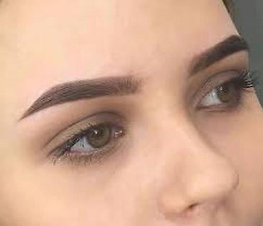 Kirpiklər, qaşlar: Bakıda ən professional qaş xidmətləri: Permanent, Microbleding, Ten — 14