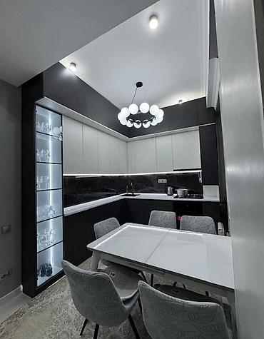 Продажа квартир: 3 комнаты, 90 м², Асанбай мкр Элитка, 6 этаж, Дизайнерский ремонт — 5