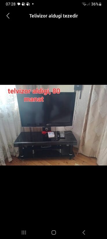 televizor: Новый Телевизор JVC QNED 98" Платная доставка