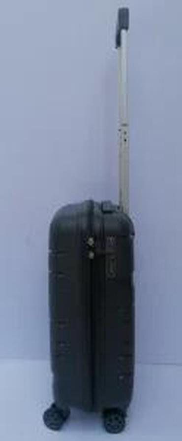 Putni koferi i torbe: Tvrdi kofer na točkićima – siva boja - Materijal: čvrsta ABS/plastika — 12