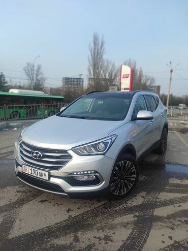 Hyundai: Hyundai Santa Fe: 2016 г., 2 л, Автомат, Дизель, Кроссовер