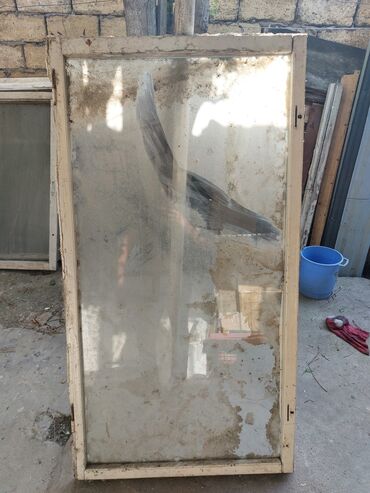 Otaq qapıları: İşlənmiş Otaq qapısı 80x200 sm Çərçivə ilə, Zəmanətsiz, Ünvandan götürmə — 4