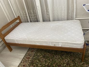 двухярусный кровать бишкек в Кыргызстан | КРОВАТИ: Продаю кроват 1 спаль. двух ярусная.
без матраса.Производство Малазия
