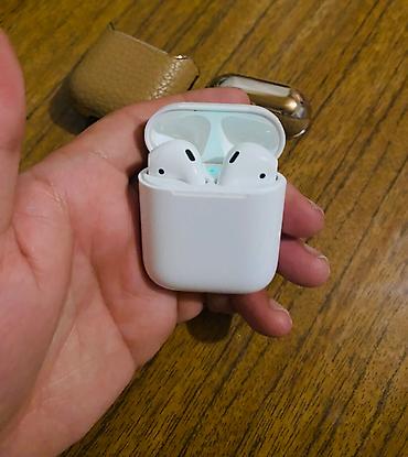 jbl tws 4 оригинал: Apple Air Pods 2 original Əla vəziyyətdədir, xanım işlədib və az — 5