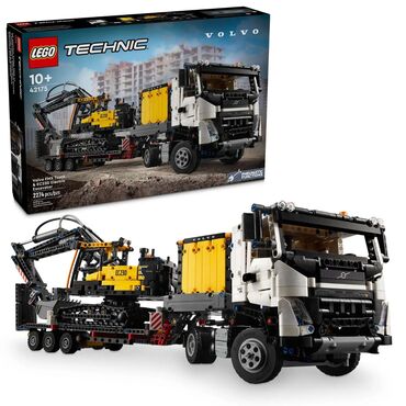 экскаватор игрушка: НОВИНКА!Lego 42175 Technic Грузовик Volvo FMX и экскаватор EC230