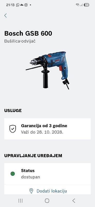 bušilica: Bosch Professional GSB 600 – udarna bušilica 600 W - Model: GSB 600 — 5