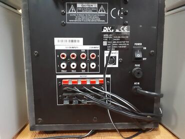 Zvučnici i stereo sistemi: DK 5.1 sistem, potpuno ispravan i lepo ocuvan. Moze da radi kao 5.1 na lalafo.rs — 6 Zvučnici i stereo sistemi: DK 5.1 sistem, potpuno ispravan i lepo ocuvan. Moze da radi kao 5.1 — 6