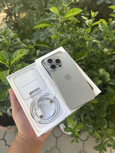 поко f5 про цена бишкек: IPhone 15 Pro, Колдонулган, 256 ГБ, Natural Titanium, Заряддоочу түзүлүш, Кабель, Куту, Бөлүп төлөө менен, 87 %