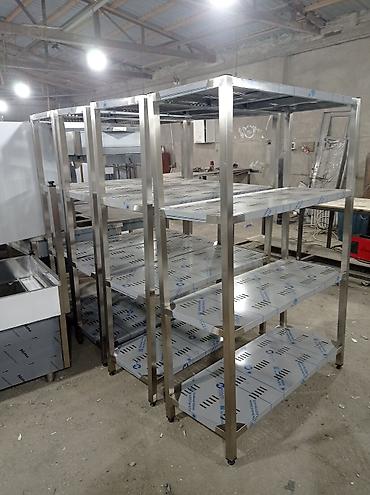 bambu lab: Paslanmaz polkalar və rəflər - Material: AISI 304/430 paslanmaz polad — 2