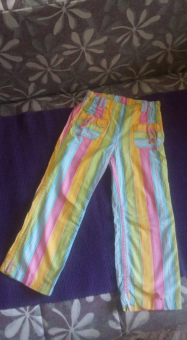 Trousers: 104-110, color - Multicolored