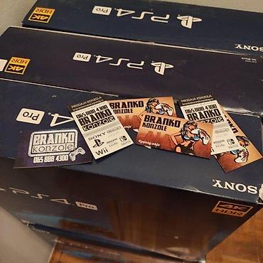 PS4 (Sony Playstation 4): AKO VAM ODGOVARA PONUDA, KONTAKT SAMO NA TELEFON MOLIM Sony PS4 PRO — 3