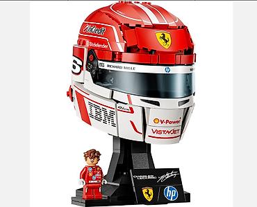 oyuncaq: LEGO – Scuderia Ferrari HP Charles Leclerc Helmet - Rəqəmsal və real — 6