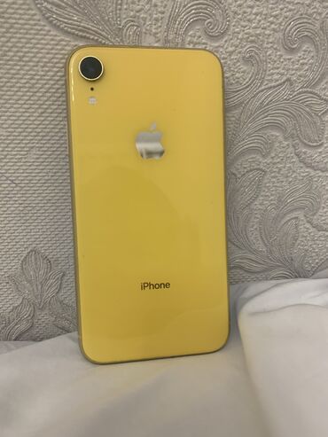 купит айфон xr: IPhone Xr, Б/у, 64 ГБ, Желтый, Чехол