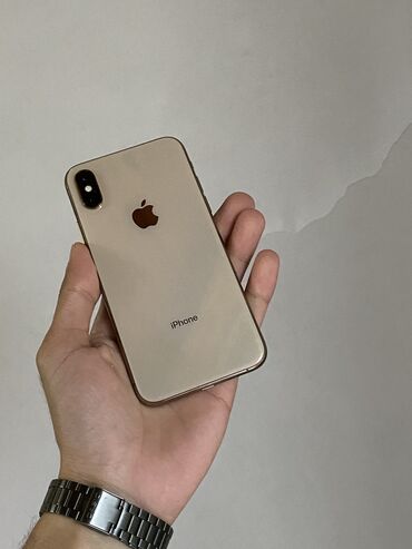 зарядка apple: IPhone Xs, 64 ГБ, Золотой, Беспроводная зарядка