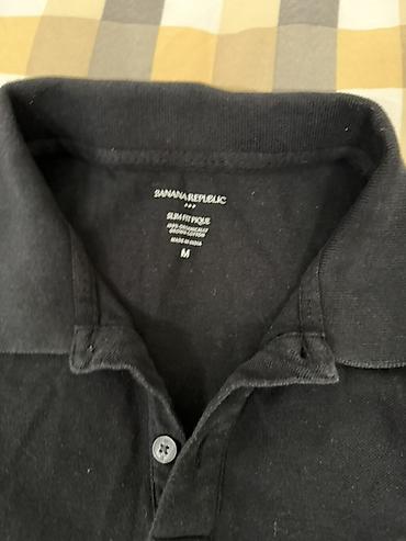 pull and: Полуфутболка-поло Banana Republic - Модель: Slim Fit Pique - Размер — 2