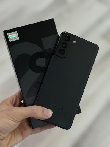 origimo opad 5: Samsung Galaxy S21 Plus 5G, 128 GB, rəng - Qara, İki sim kartlı, Sənədlərlə