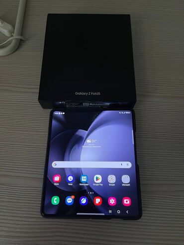 клей для телефона: Samsung Galaxy Z Fold 5, Колдонулган, 512 ГБ, 1 SIM, 2 SIM, eSIM