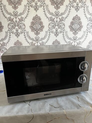 Маслобойки: Микроволновка Beko, Отдельностоящая, С микроволнами, цвет - Серый, Новый