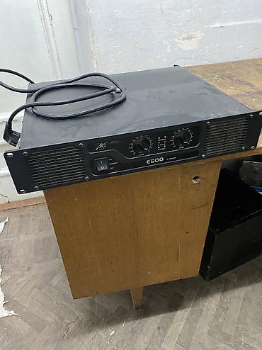 Усилители звука: Б/у, Концертный, 2000 Вт, Класс: D, Каналов: 2 — 6