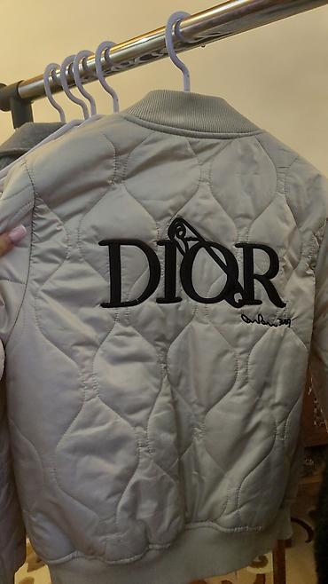 ust geyimler: Dior bomber gödəkçə premium baha alınıb ölçü s m ölçüyə uyğundur — 4