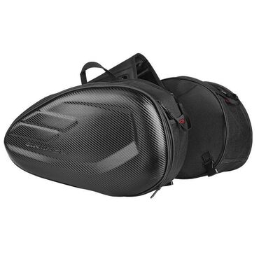 Шлемы: Двусторонняя мотоциклетная сумка Komine, седельная сумка для