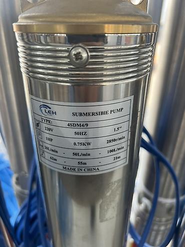 Nasoslar və hidroforlar: Nasos, Artezian quyusu üçün, quraşdırılma Sualtı — 4