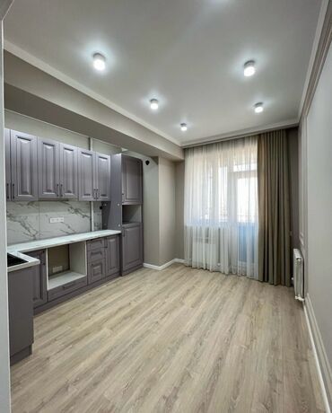 кирком квартиры: 2 комнаты, 68 м², Элитка, 8 этаж, Евроремонт