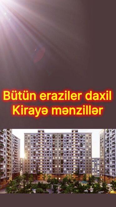 1 otaqli kiraye: Kiraye menzil. Ev yalniz ailəli şəxslərə kirayə verilir. Zaks kagizi