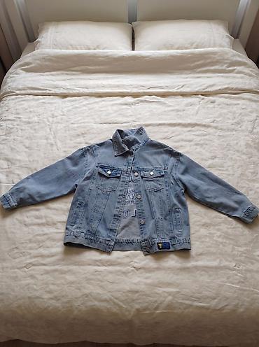 Uşaq üçün cins gödəkçə - Rəng: açıq mavi (light wash) - Material: sıx lalafo.az -da Uşaq üçün cins gödəkçə - Rəng: açıq mavi (light wash) - Material: sıx