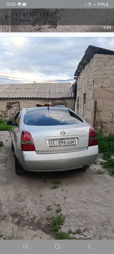 аренда авто ниссан: Nissan Primera: 2005 г., 1.8 л, Автомат, Бензин, Седан