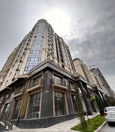 центральная мечеть: 3 бөлмө, 86 кв. м, Элитка, 11 кабат, Дизайнердик ремонт