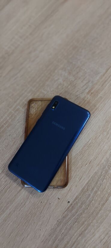 самый дешёвый планшет: Samsung Galaxy A10, Колдонулган, 32 ГБ, түсү - Көк