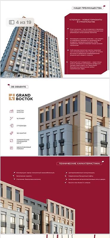 Продажа квартир: 2 комнаты, 81 м², Восток-5 мкр Элитка, 14 этаж, ПСО (под самоотделку) — 3