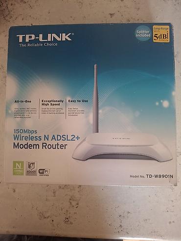 TP-LINK TD-W8901N – 150Mbps Wireless N ADSL2+ Modem Router