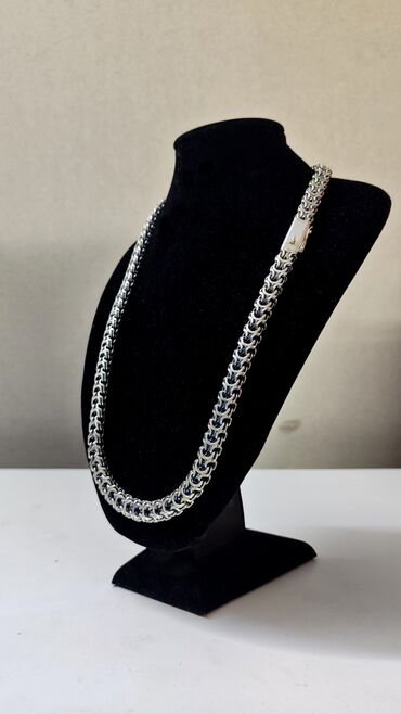Серебряные цепочки: Цепь "Мегапитон" Серебро 925 проба Вес 75 Грамм Длина 55 см Ширина 9.5 — 18