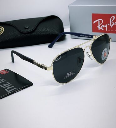 Eynəklər: Ray Ban, hadiyya qutusu ile