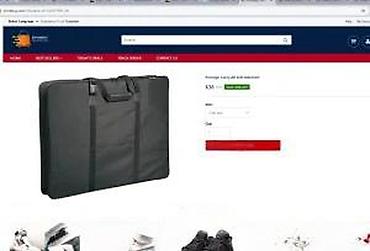 Putni koferi i torbe: Velika torba/aktovka za umetnički portfolio - Dimenzije približno za — 15