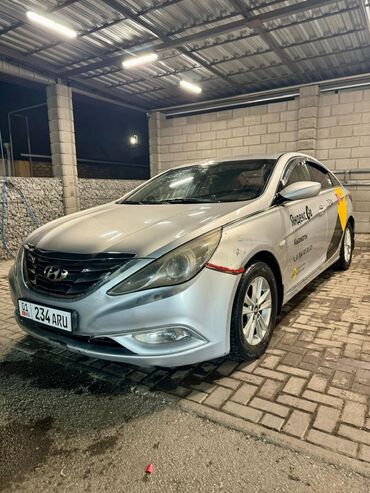 аренда авто с последующим выкупом в бишкеке: Hyundai Sonata: 2010 г., 2 л, Автомат, Газ, Седан