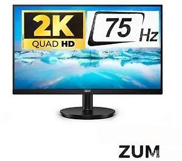 Monitori: Philips 27" QHD monitor – 2K rezolucija i 75 Hz osvežavanje Ključne — 16