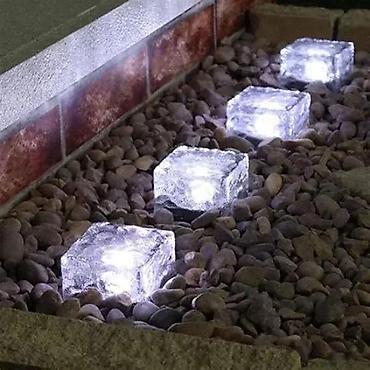forma ideale ogledala za kupatilo sa ormaricem: Soloarno stakleno svetlo 10 X 10 cm NOVO. OPIS PROIZVODA: LED — 2