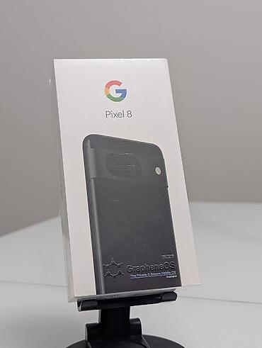 телефон google: Google Pixel 8, Новый, 256 ГБ, цвет - Черный, 2 SIM — 1